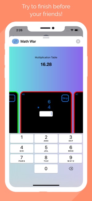 Math War - Speed Challenge(圖3)-速報App