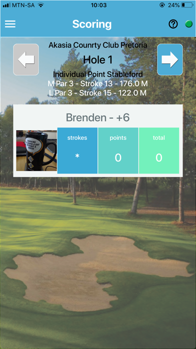 Ampro Golf Competition App screenshot 4