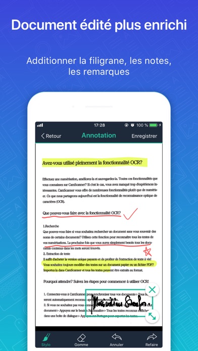 CamScanner+| PDF scanner iphone captures décran