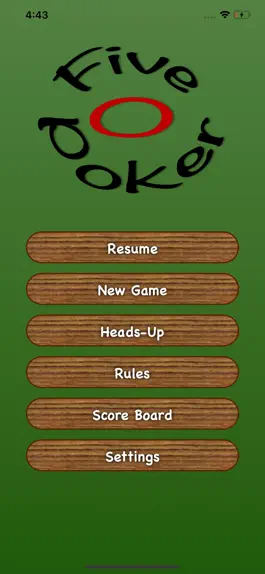 Game screenshot Five O Poker mod apk