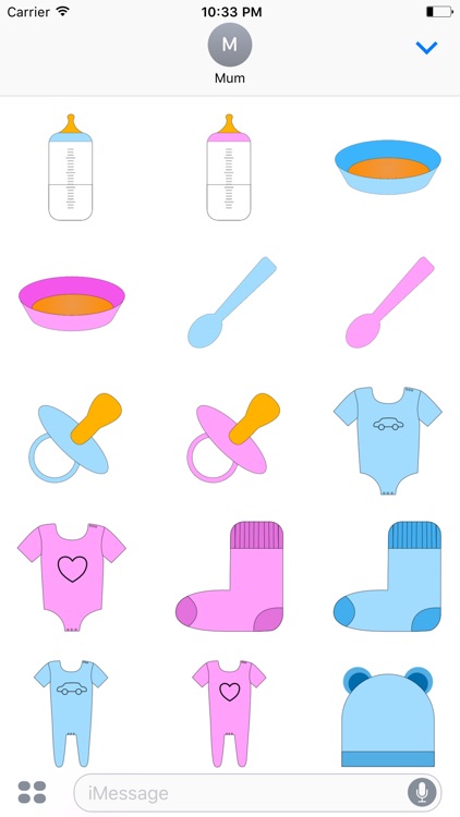 Baby Accessories Sticker