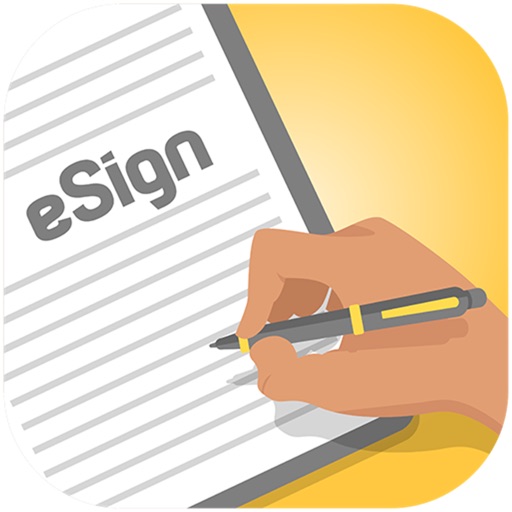 Mobile eSign Icon