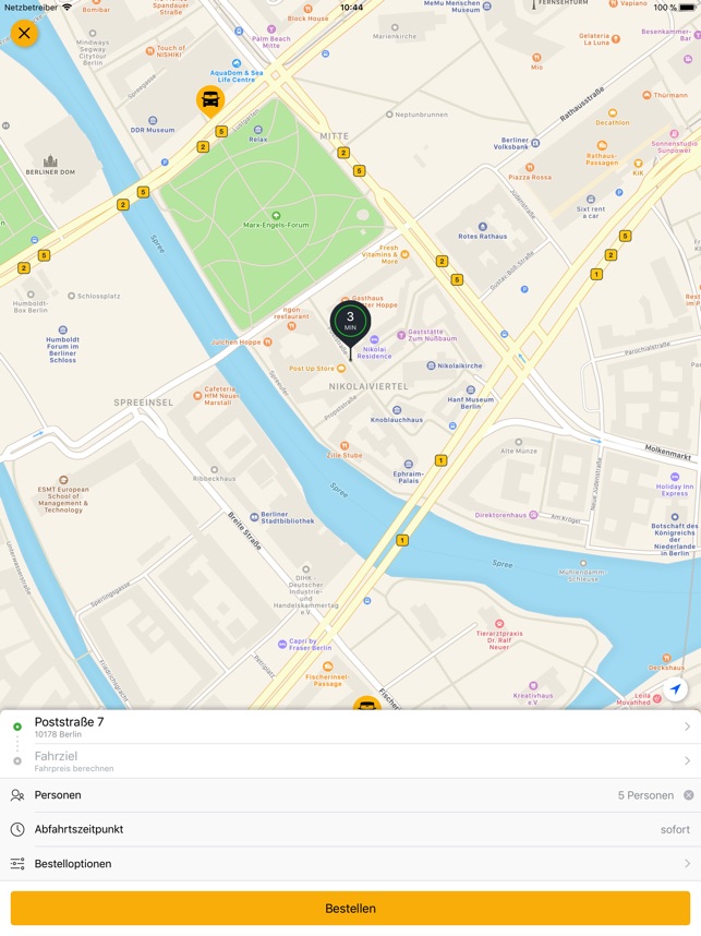 Taxi Berlin On The App Store