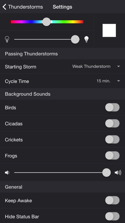 Thunderstorm Simulator