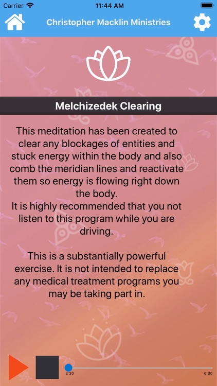 Meditation Christopher Macklin