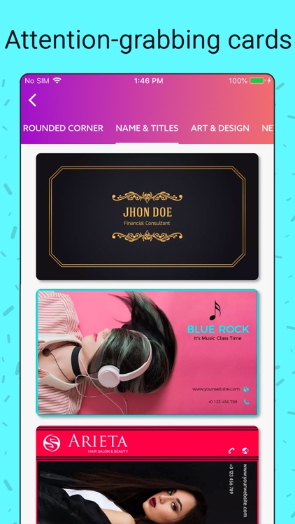 Business Card Maker, Creator screenshot-4