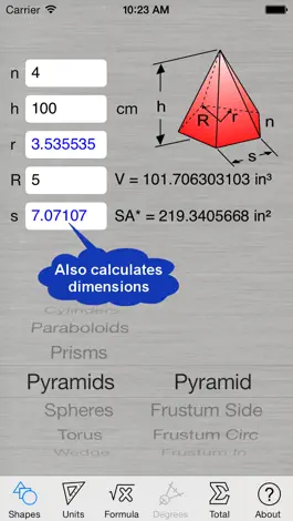 Game screenshot Volume Calculator hack