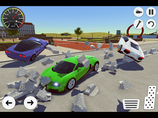 Игра Автомобиль Краш снос дерби max