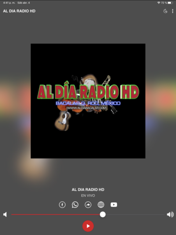 Screenshot #4 pour AL DIA RADIO HD