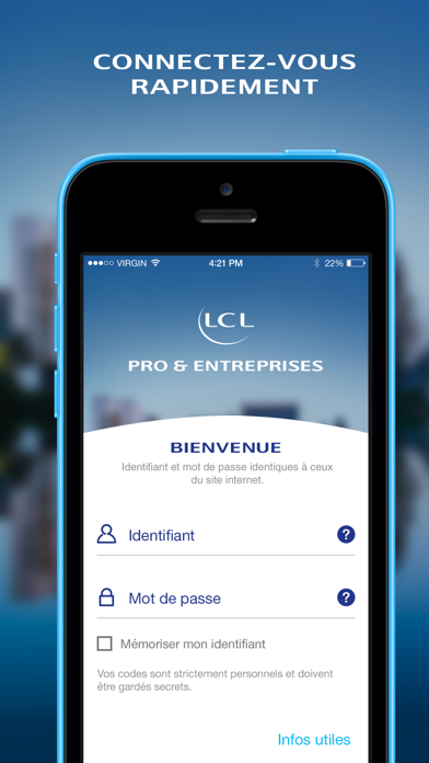 How to cancel & delete Pro & Entreprises LCL from iphone & ipad 1