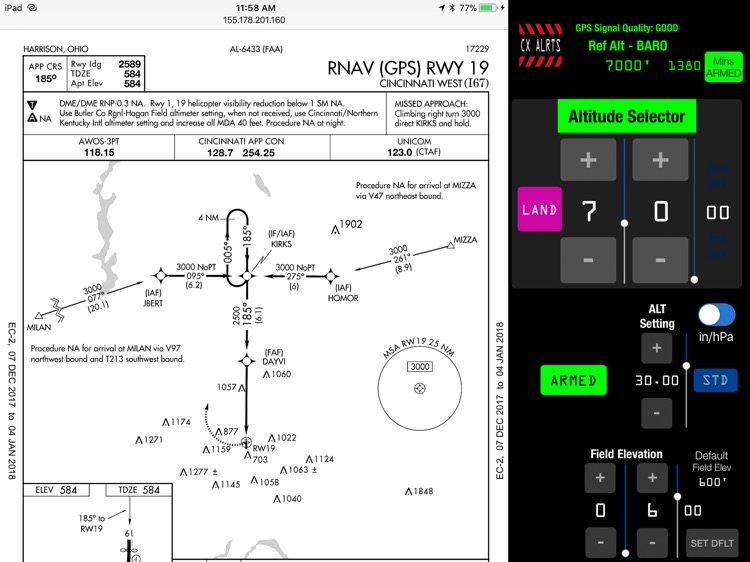 AltitudeAlert for iPad V2