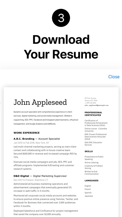 Resume Builder+ Professional