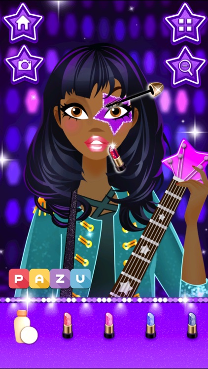 Makeup girls star dress up