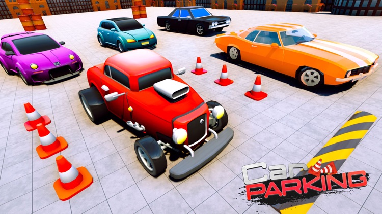 Antique Car Parking Games 3D screenshot-5