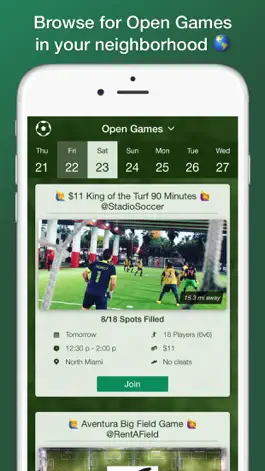 Game screenshot Plei - Pick Up Soccer apk