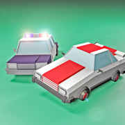 Cartoon Car Racing - Cop Chase