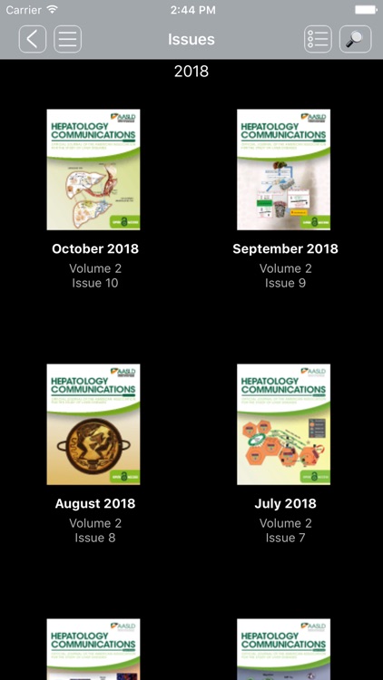 AASLD Journals screenshot-3