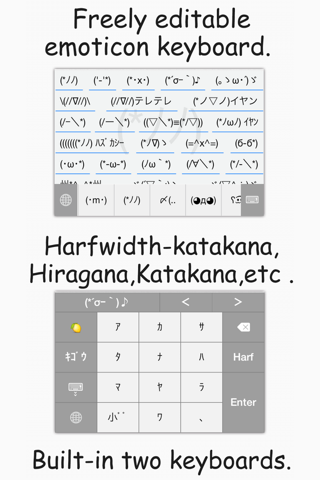 Editable Keyboard - náhled
