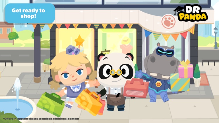 Dr. Panda Town: Mall screenshot-0