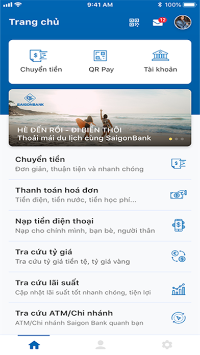 How to cancel & delete SAIGONBANK Smart Banking from iphone & ipad 2