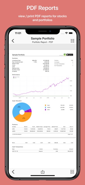 Finabase Realtime Stocks On The App Store - iphone screenshots