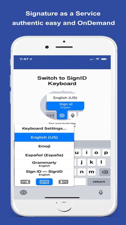 SignID Signature Keyboard screenshot-3