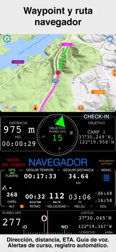 Imágen 1 Brújula 55. Mapa y GPS kit. iphone