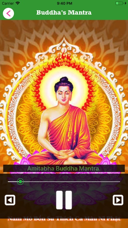 Buddhism Mantra
