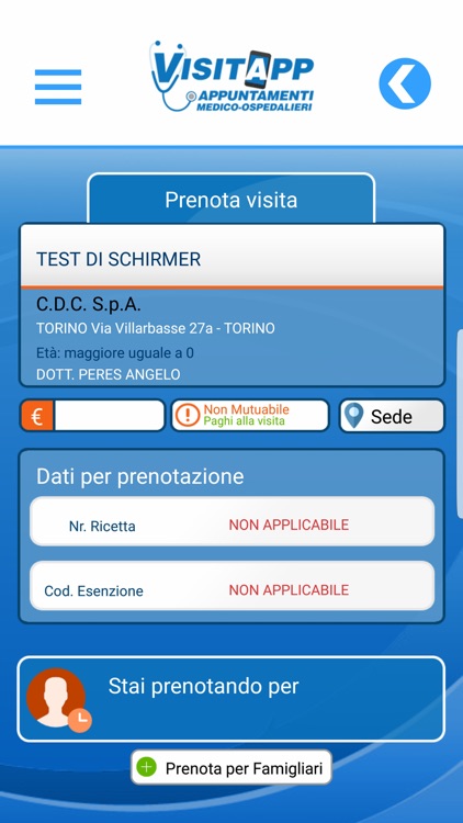 VisitApp visite mediche screenshot-5