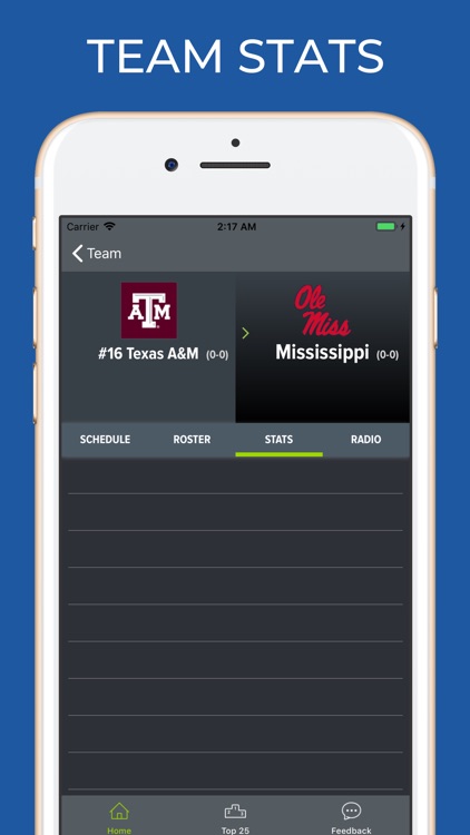 Mississippi Football Schedules screenshot-3
