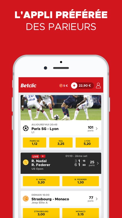 Betclic Paris Sportifs