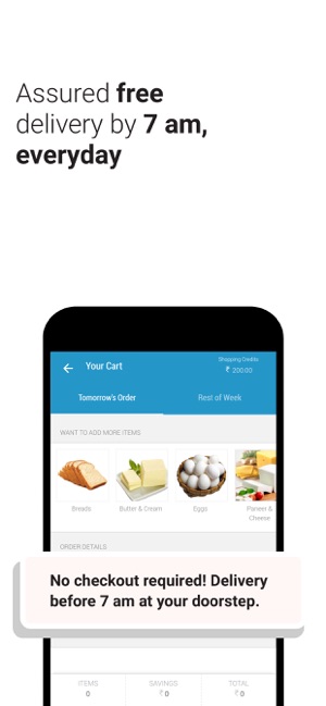 Milkbasket: Hasslefree Grocery