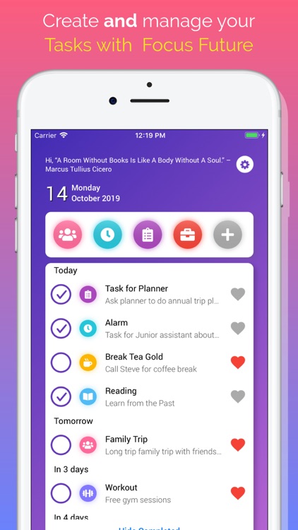 Focus Future : To-Do List