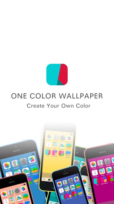 How to cancel & delete ONE COLOR WALLPAPER from iphone & ipad 1