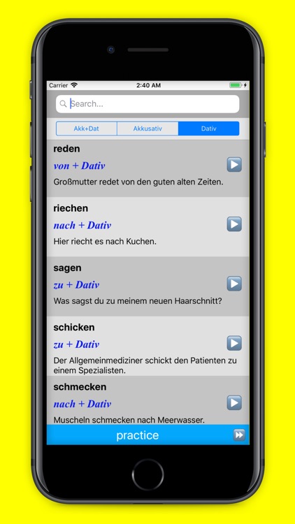 Verben mit Präpositionen screenshot-3