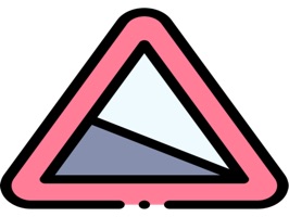 Sticker TrafficSignsHo is 50 Stickers with content describing Traffic Signs with high quality and clarity