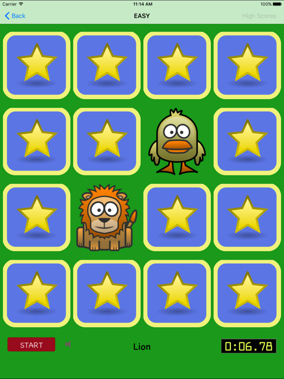 Screenshot #4 pour Animals Matching Game