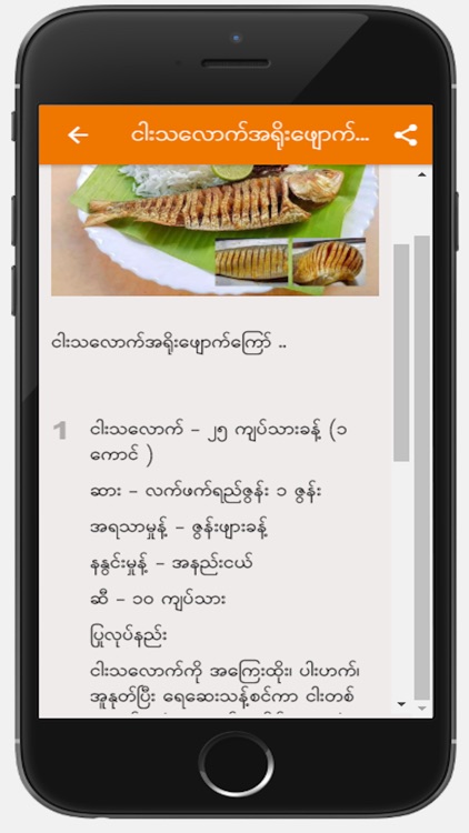 Burmese Food Lovers Recipes