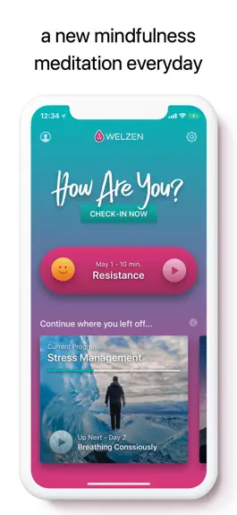 Game screenshot Welzen - Meditation app calm mod apk