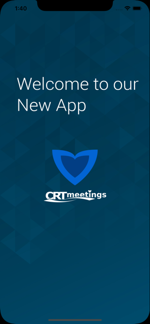 CRT Meetings App