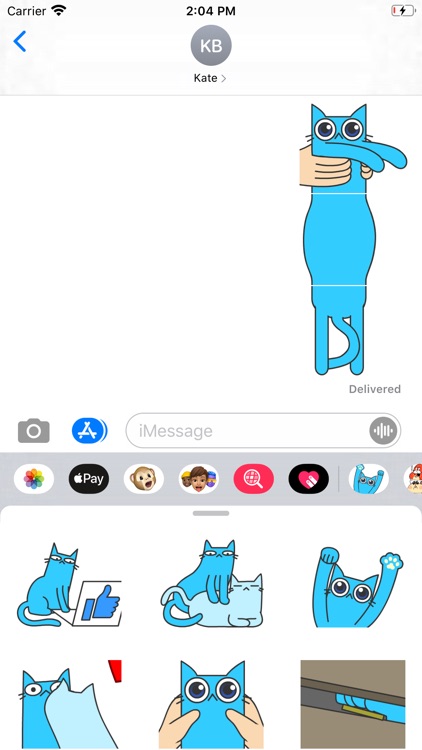 Crazy Blue Cat 2