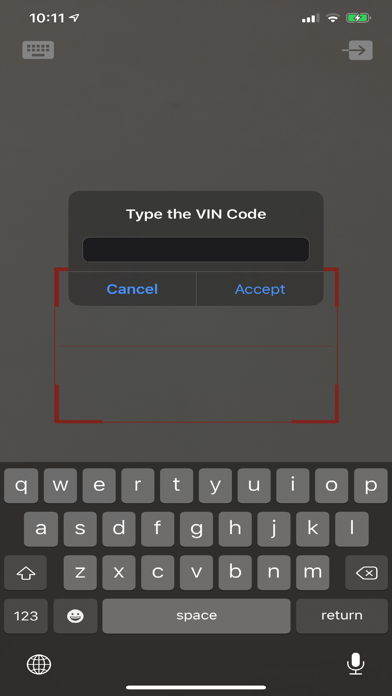 Edge Vin Barcode Scanner screenshot 2