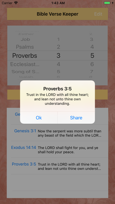 Bible Verse Keeper screenshot 3