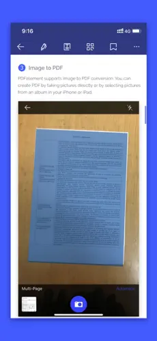 Imágen 3 Lector de PDF – PDFelement iphone