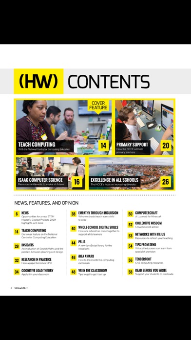 Hello World magazine screenshot1