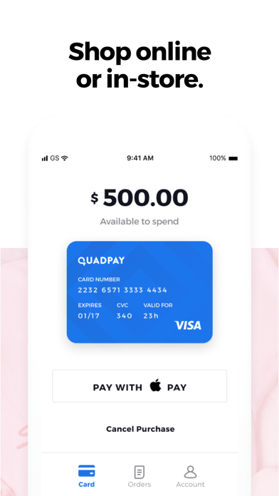 QuadPay: Any Store, Split in 4のおすすめ画像5