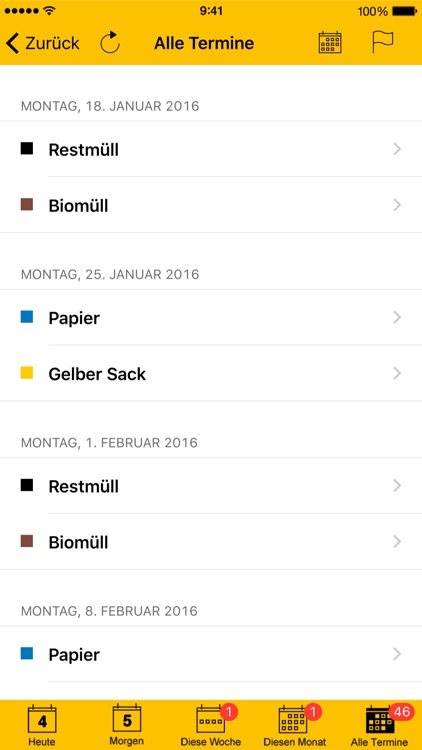 Abfall App FDS