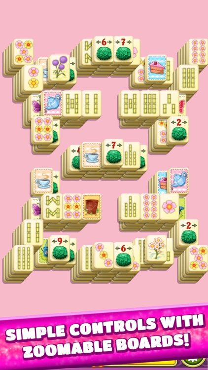 Mahjong Spring Flower Garden