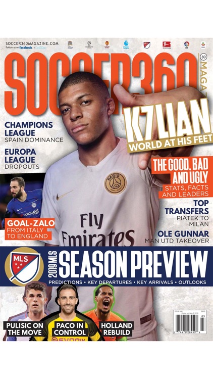 Soccer 360 Magazine.