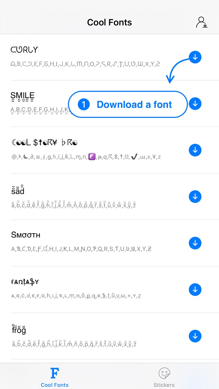Font Keyboard - Emoji Stickers